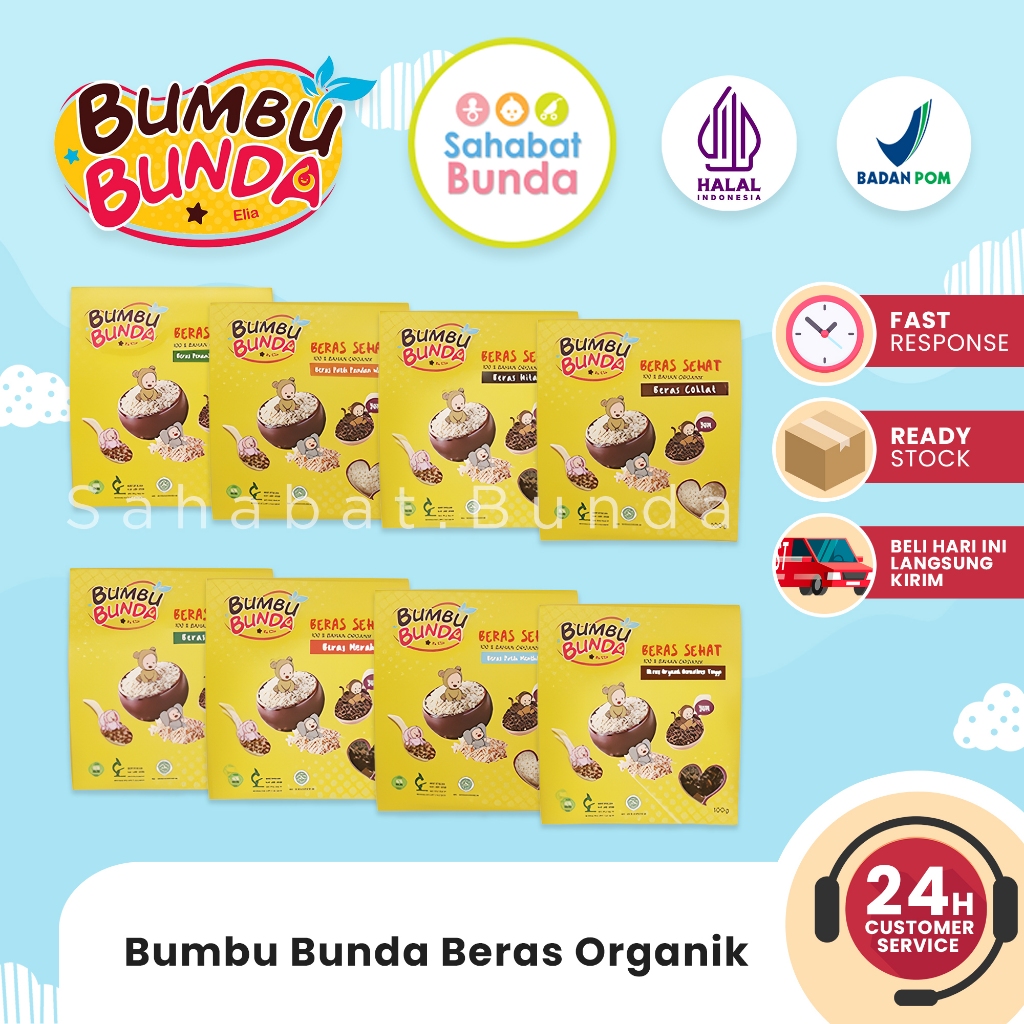 

BUMBU BUNDA Beras Organik Untuk Si Kecil MPASI 100 gr