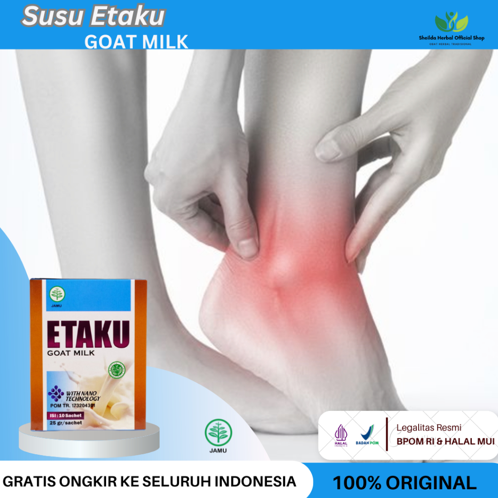 

Obat Sakit Pergelangan Kaki, Sakit Engkel, Cedera Pergelangan Kaki, Radang Sendi, Pergelangan Kaki Ngilu, Sakit Saat Berjalan, Tendonitis, Sindrom Lorong Tarsus Dengan Susu Etaku