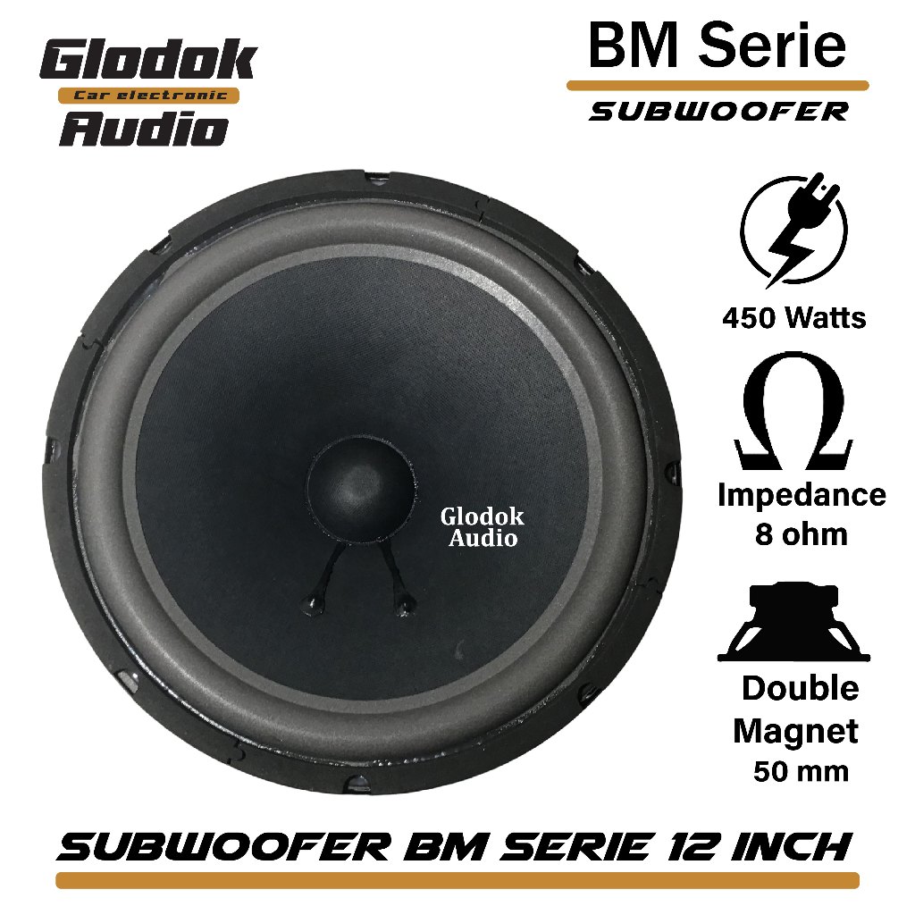 BM Serie 12 inch Speaker Subwoofer Double Magnet