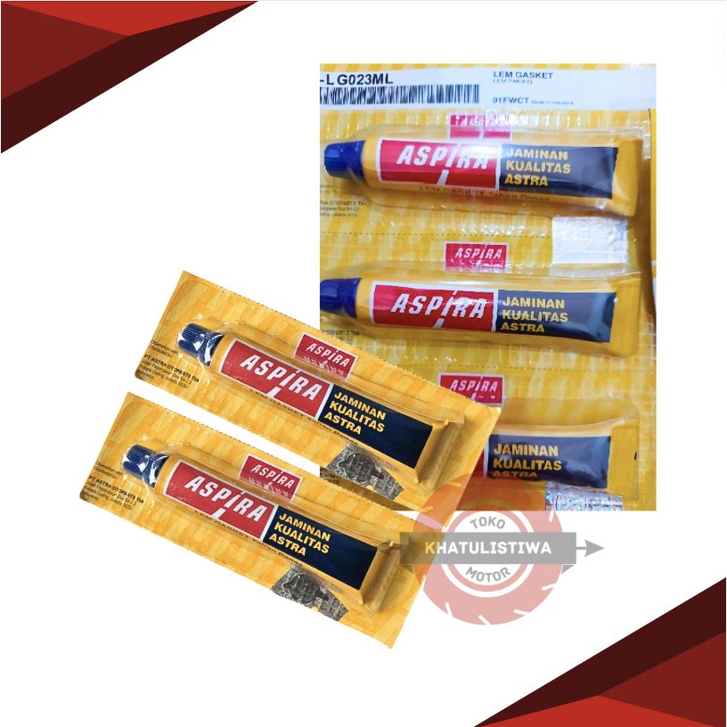 Lem Paking Aspira Gasket Auto Sealer Motor Anti Panas 23 ML Universal