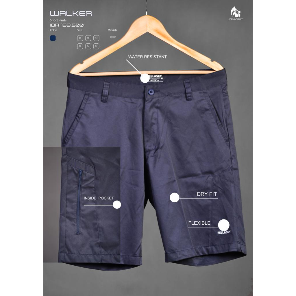 FELLASKY CELANA PENDEK WALKER