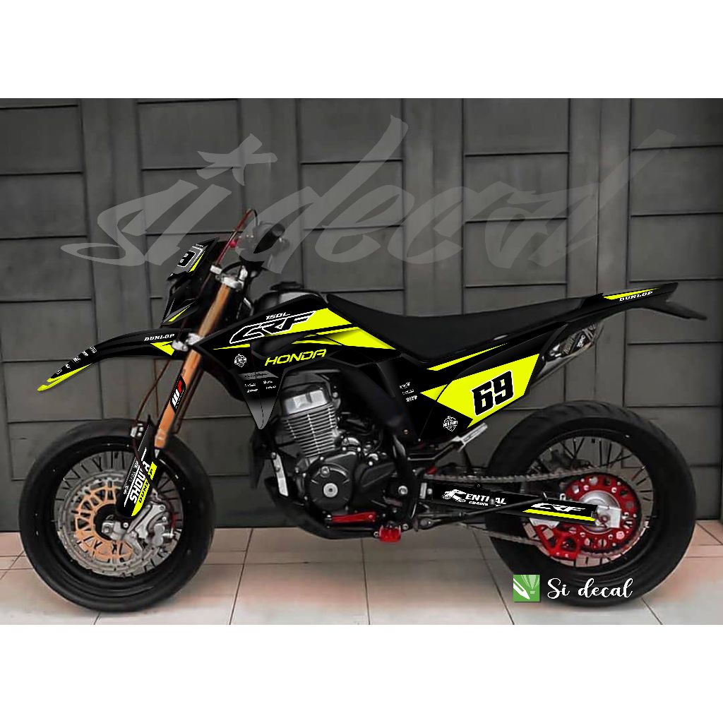 decal stiker crf 150L full body  bagus keren free request terjangkau