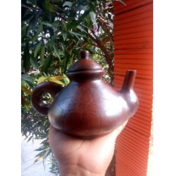 Teko POCI Tanah Liat teko GRABAH unik model ALADIN