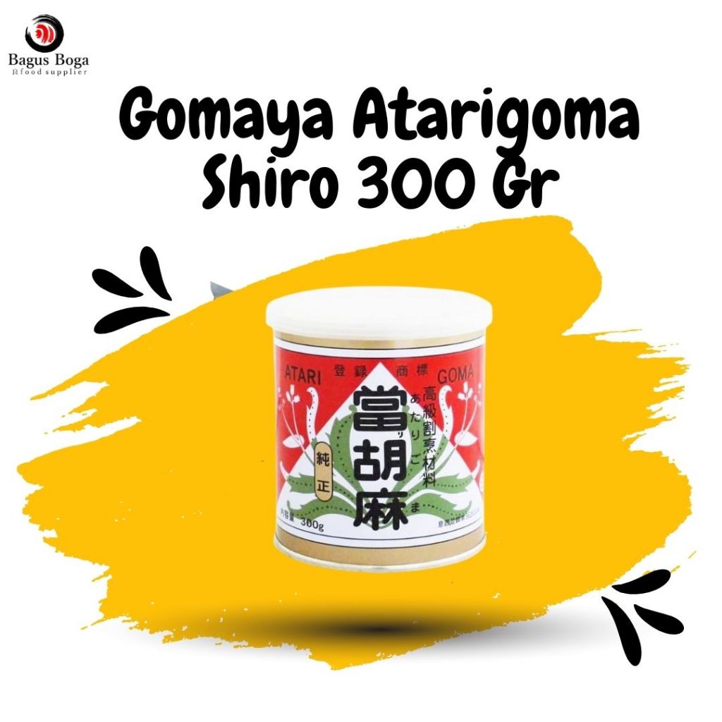 

Gomaya Atari Goma Shiro Sesame Paste 300 Gr - Pasta Wijen