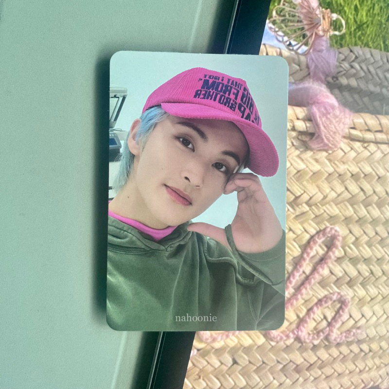 Mark SMini Ayyo Ay-yo Heartcheek Topi Photocard PC NCT 127
