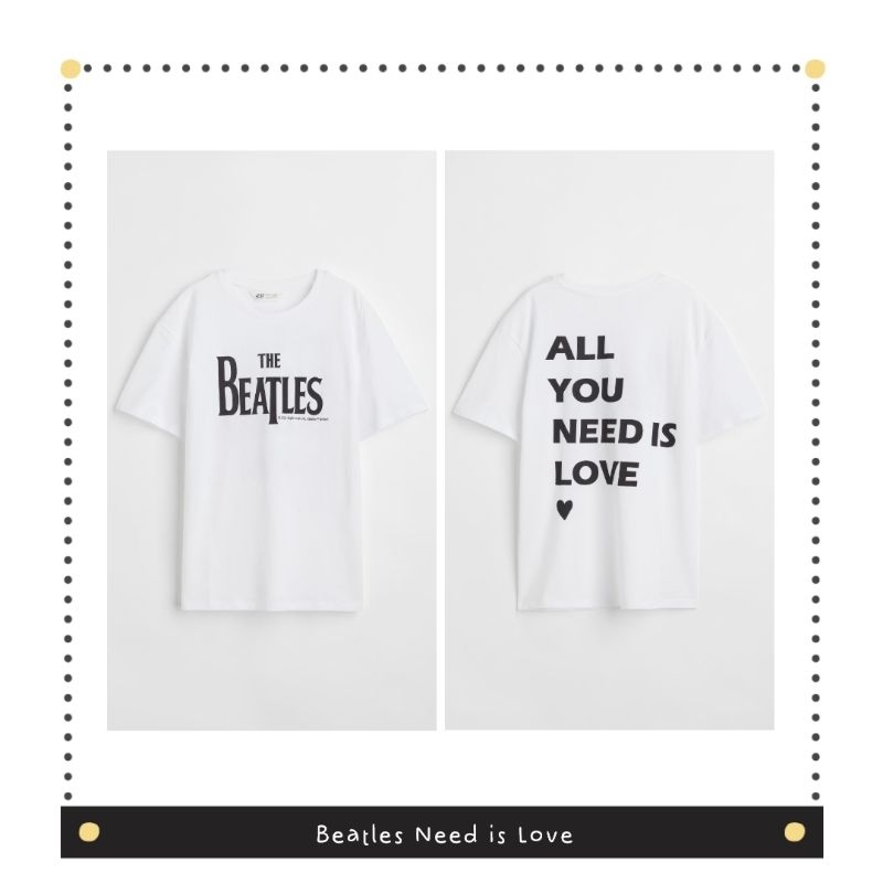 KAOS ANAK HNM /BAJU ANAK LAKI-LAKI / BEATLES / HM BOYS TEE 11