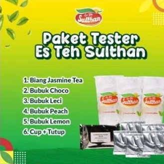 

Paket Tester Es Teh Sulthan