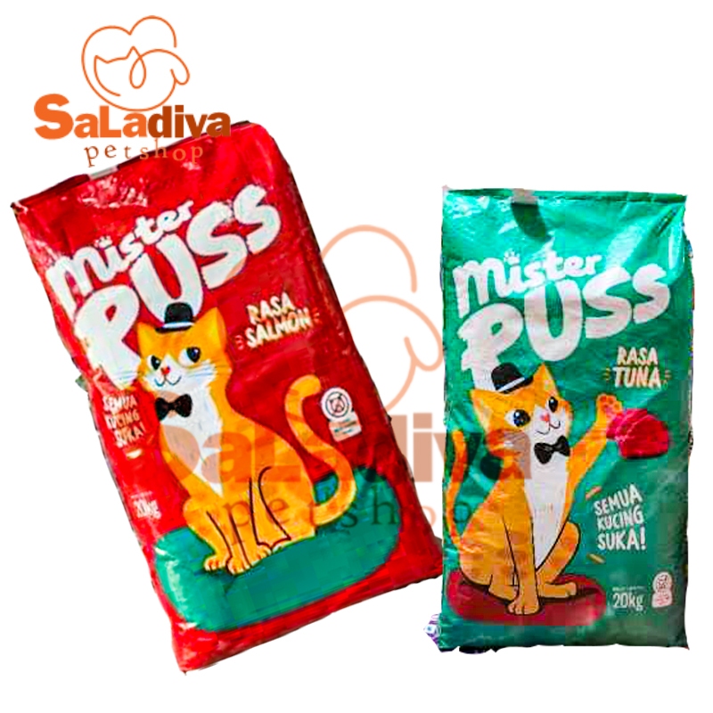 Mr Puss 8kg Makanan Kucing Cat Food Mister Puss