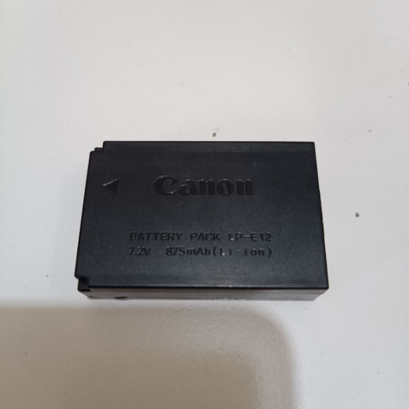 batery baterai canon m10 m100 m50 m200 lp e 12 original