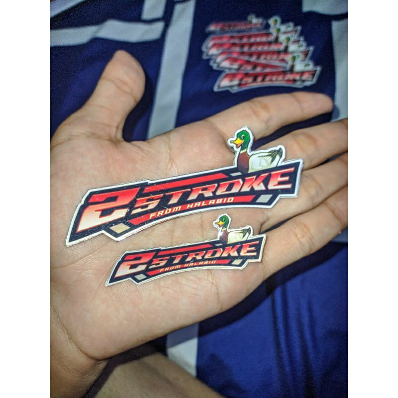 stiker 2 stroke