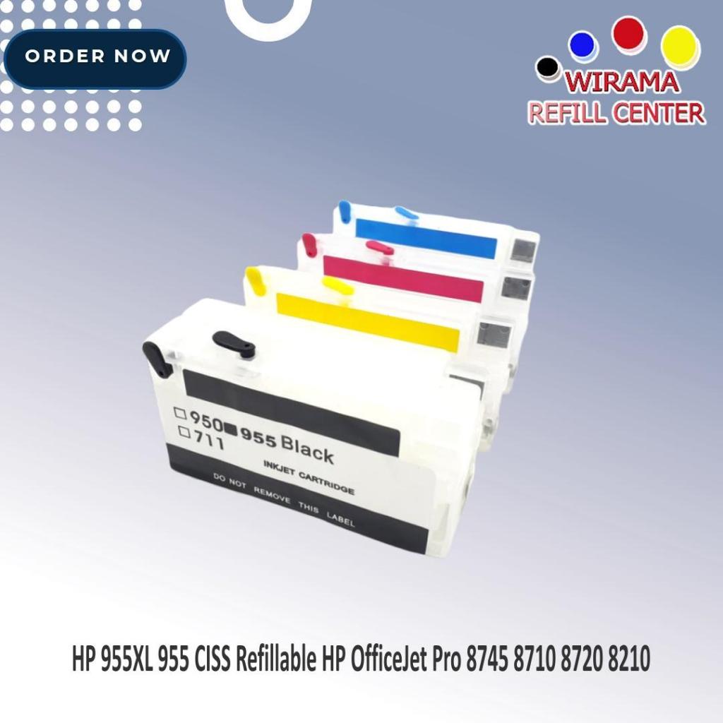 HP 955XL 955 CISS Cartridge Refillable HP OfficeJet Pro 8745 8710 8720 8740 7740 8210