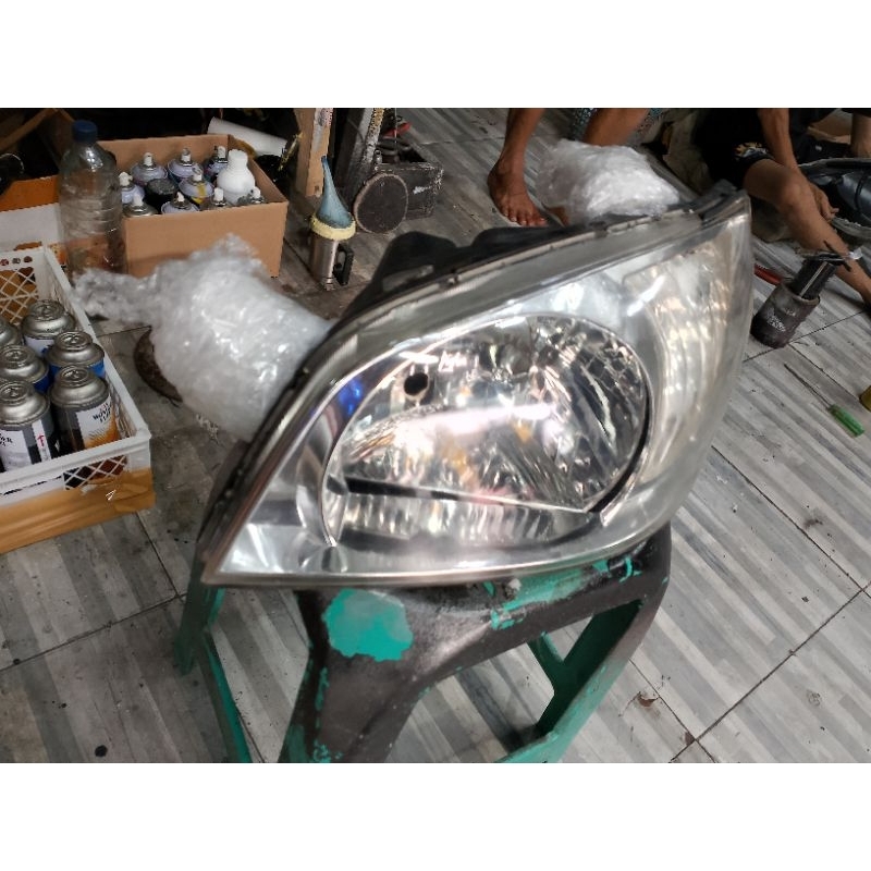 Headlamp lampu depan hyundai Getz Original kiri