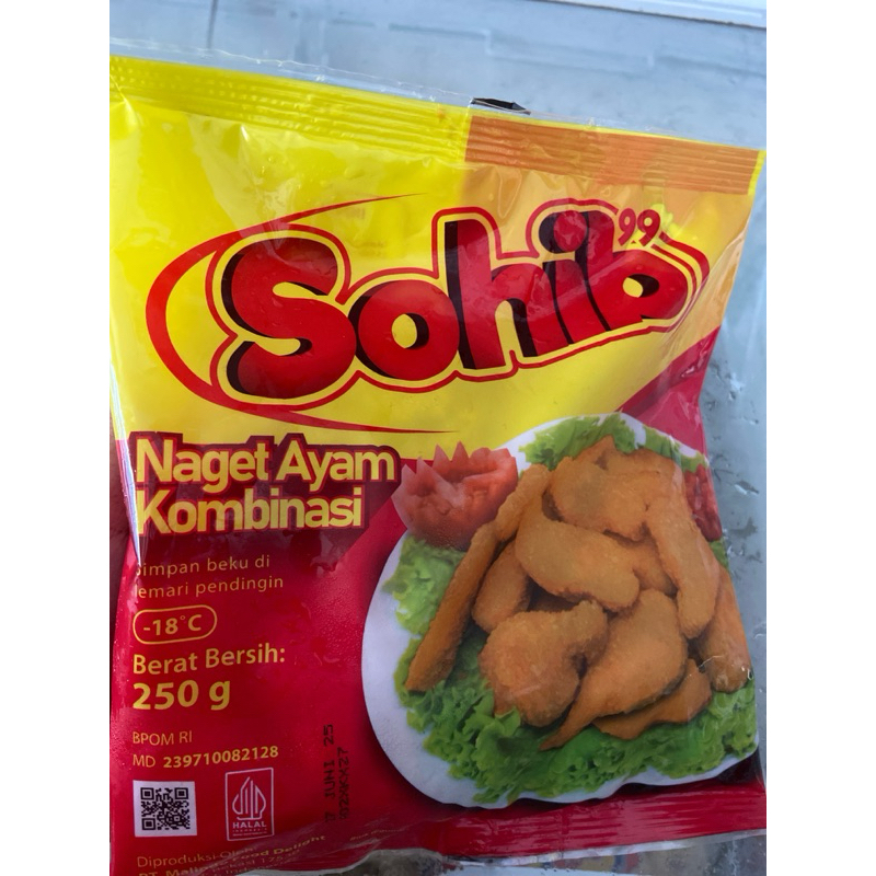 

SOHIB NUGGET AYAM 250gr