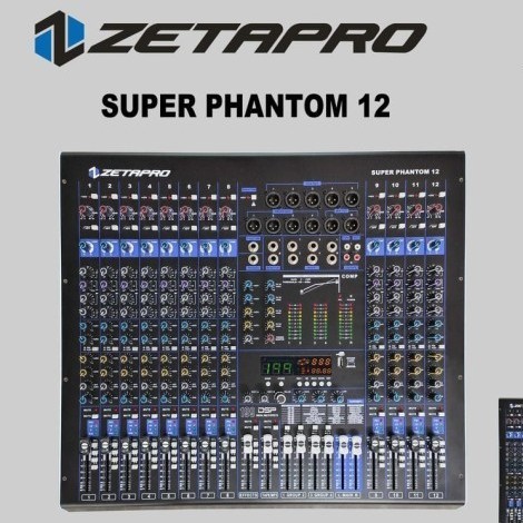 Mixer Analog ZETAPRO SUPER PHANTOM 12