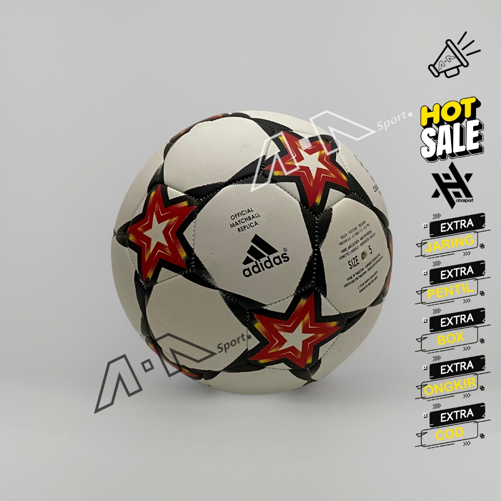ADIDAS Bola sepak ADIDAS CHAMPIONS bola kaki ssb size 4 berkualitas