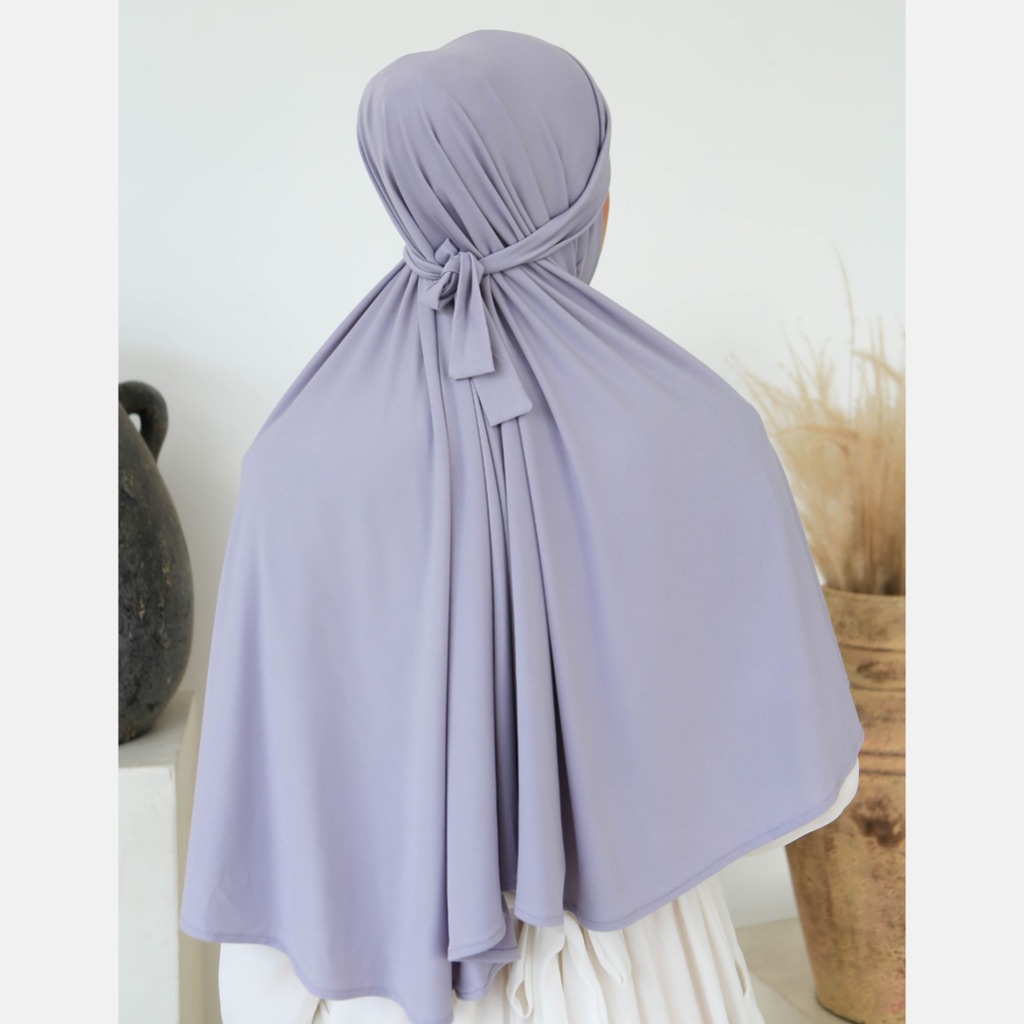 Halwa Bergo Hijab Instan Jersey Premium 2 in 1