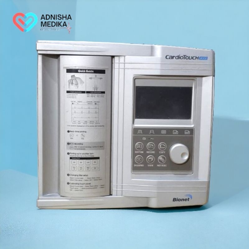 ECG 12 CHANNEL BIONET CARDIOTOUCH 3000 / EKG 12 CHANNEL (USED)