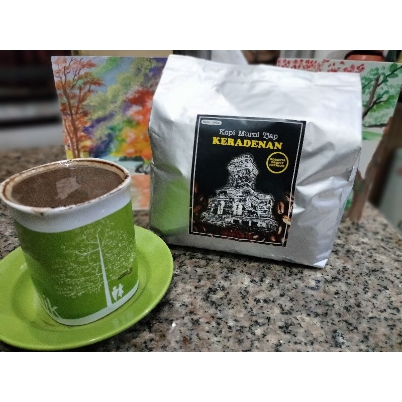 

Kopi Keradenan. Kopi Murni Robusta Dampit Premium 500gr