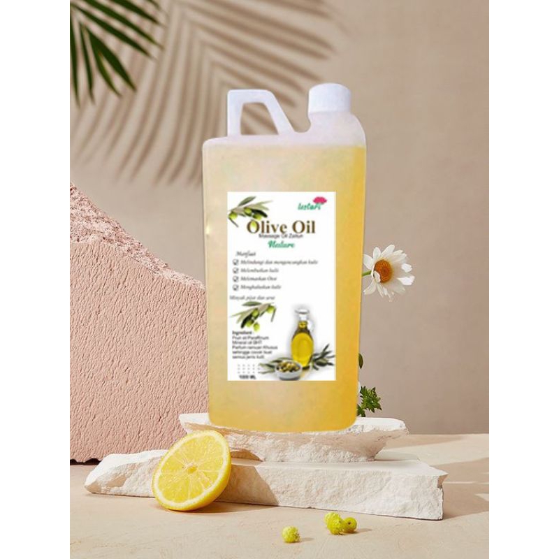 minyak zaitun Nature massage oil 1 liter