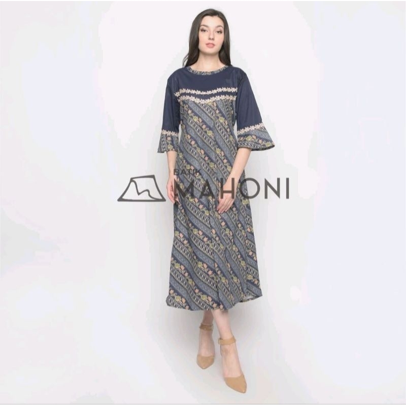 Dress Batik Mahoni Mirina KS