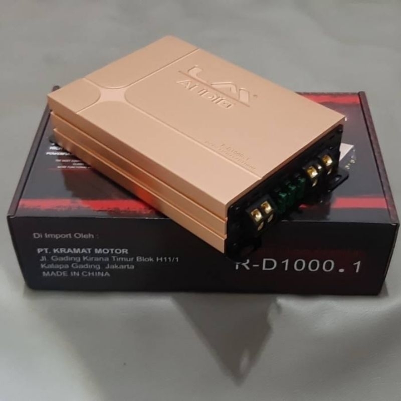 Monoblok LM Audio R-D1000.1, Tenaga Badak