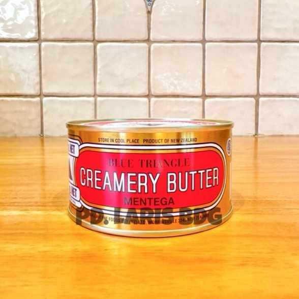 

Bestseller BLUE TRIANGLE CREAMERY BUTTER 34GR NEW ZEALAND MENTEGA SEGITIGA BIRU PURE SALTED BUTTER