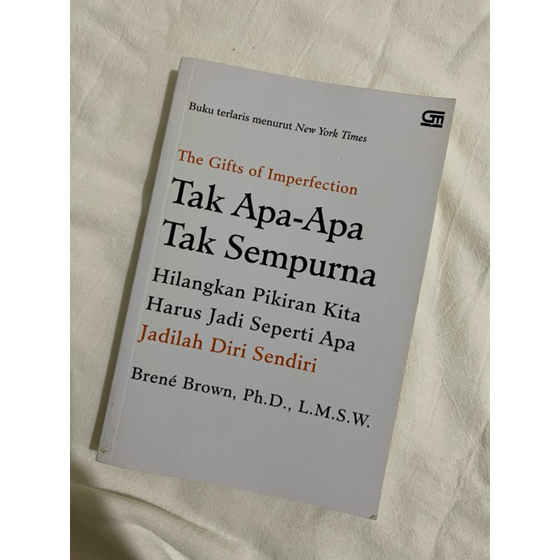 (nd) preloved Tak Apa-Apa Tak Sempurna - Brene Brown