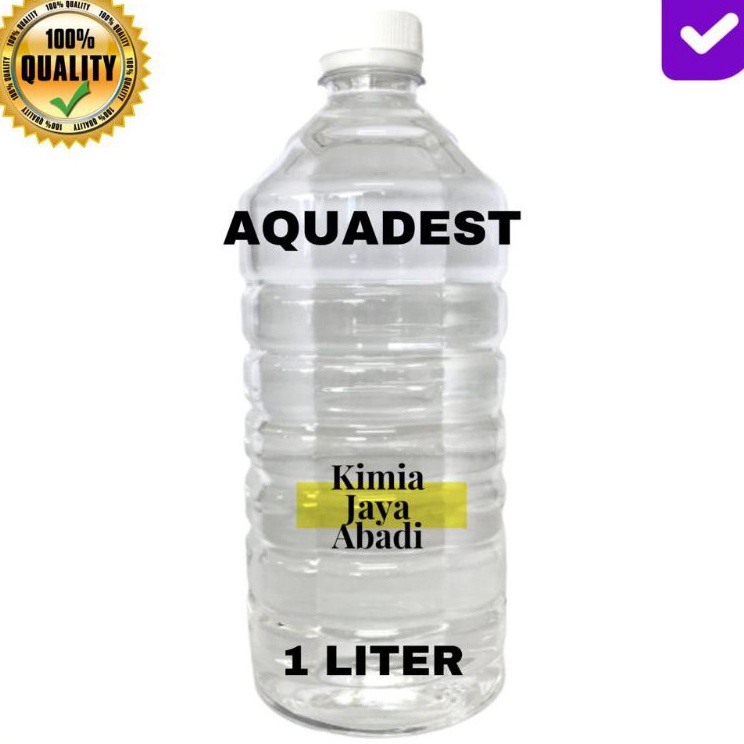 Harga Khusus Aquadest  Air Suling 1 Liter