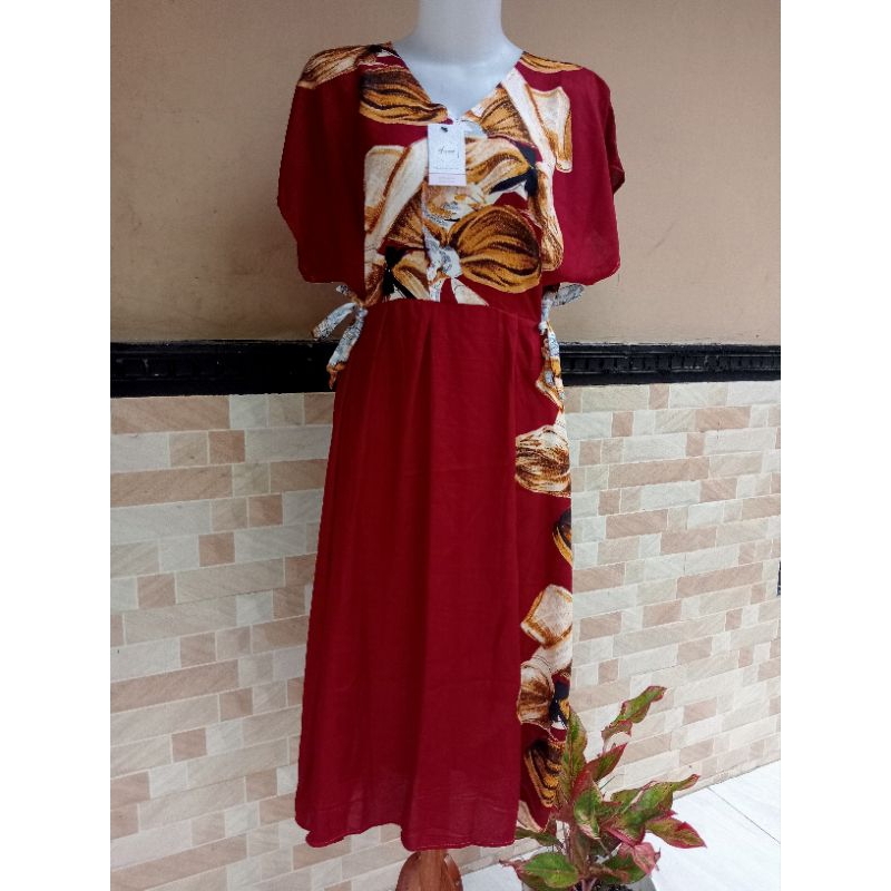 [NEW MOTIF] Daster model kimono tali samping/daster pendek kimono