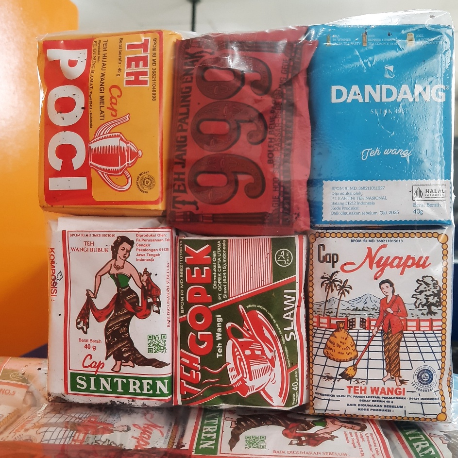 

Cepat laku TEH SOLO SATU PAKET ISI 6 PCS KHAS KOTA SOLO999 GOPEK SINTREN NYAPU POCI DANDANG