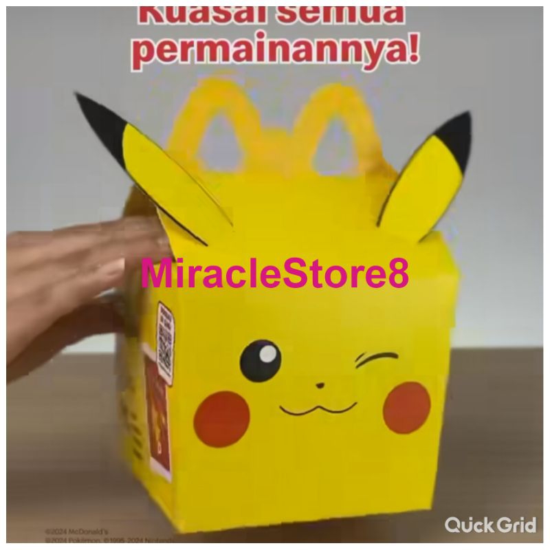 Happy Meal Mcd Pokemon 2024 Toys Dreamworks Alex Limited Edition