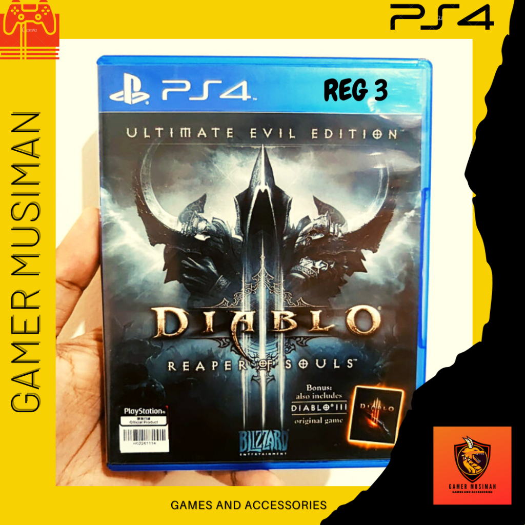 BD PS4 DIABLO III / 3 REAPER OF SOULS - SECOND MURAH