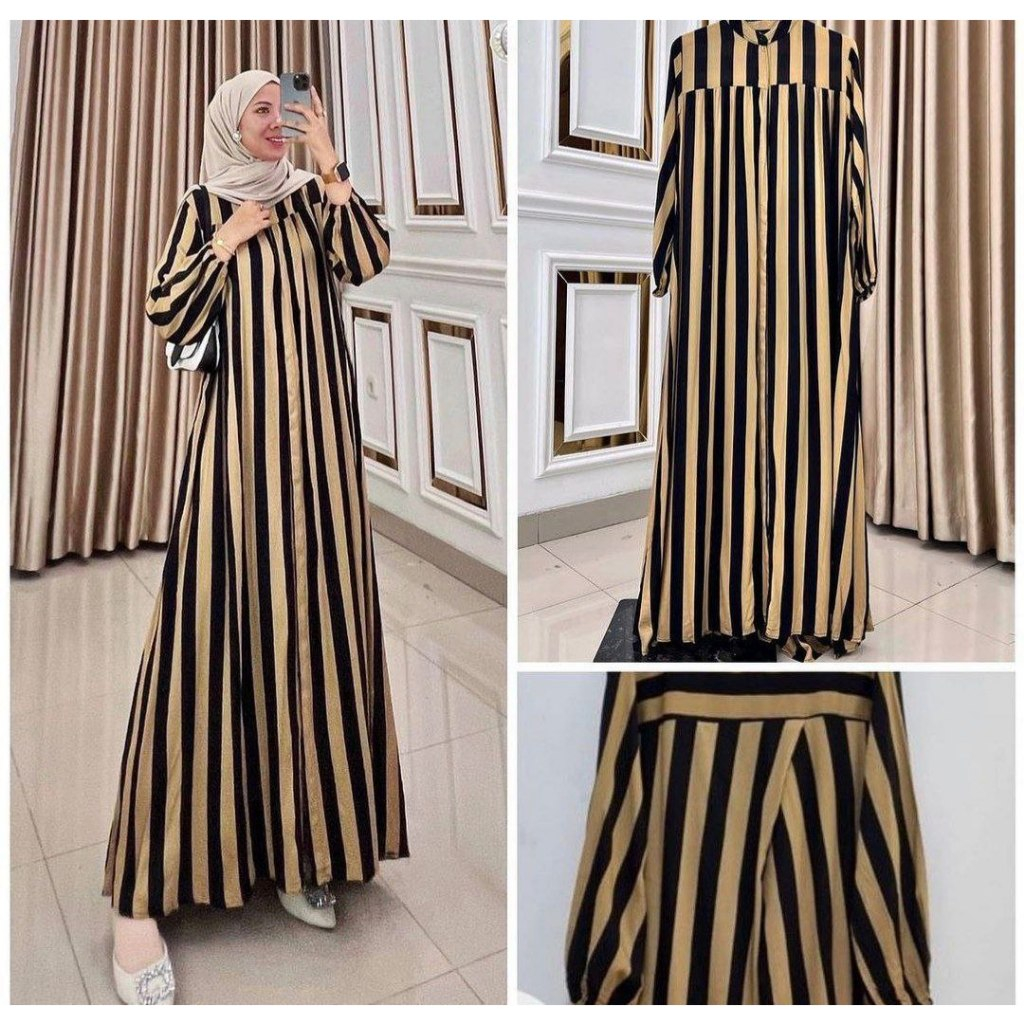 ALANA DRESS GAMIS RAYON ARMOR ORIGINAL SALUR ZEBRA MAXY VIRAL BUSUI JUMBO SYARI BUSUI GAMIS LEBARAN 