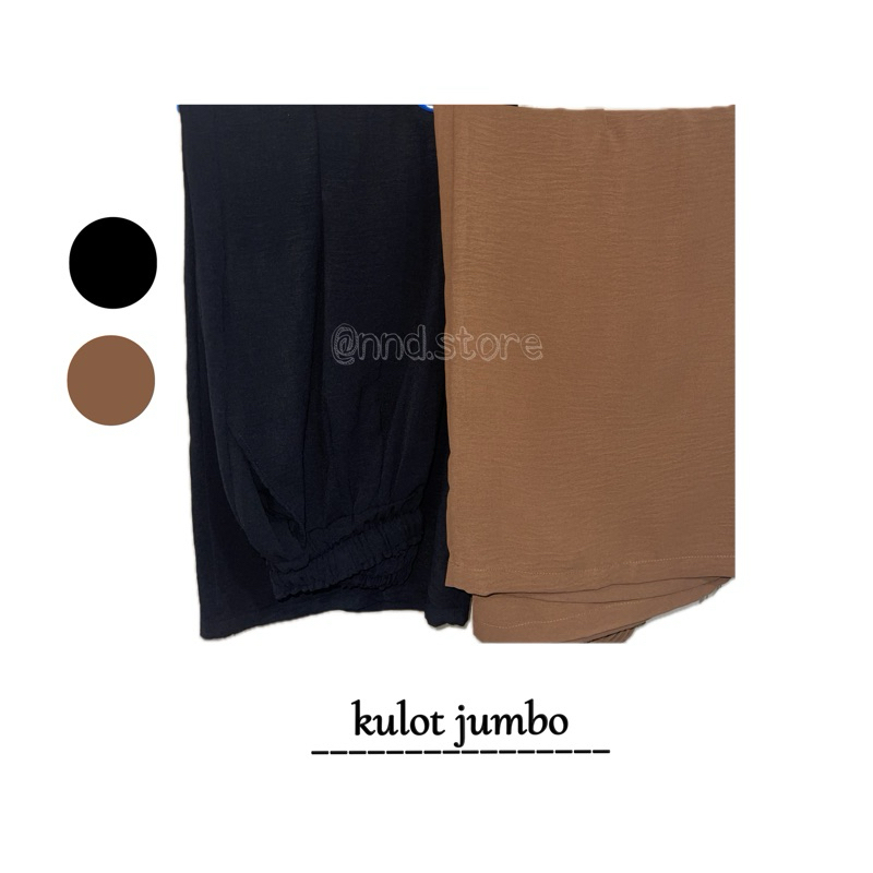 PRELOVED CELANA KULOT UKURAN JUMBO BAHAN ADEM