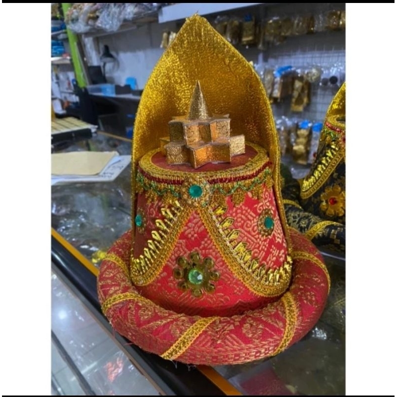 Topi Pengantin Aceh Anak - anak || Topi Adat Aceh