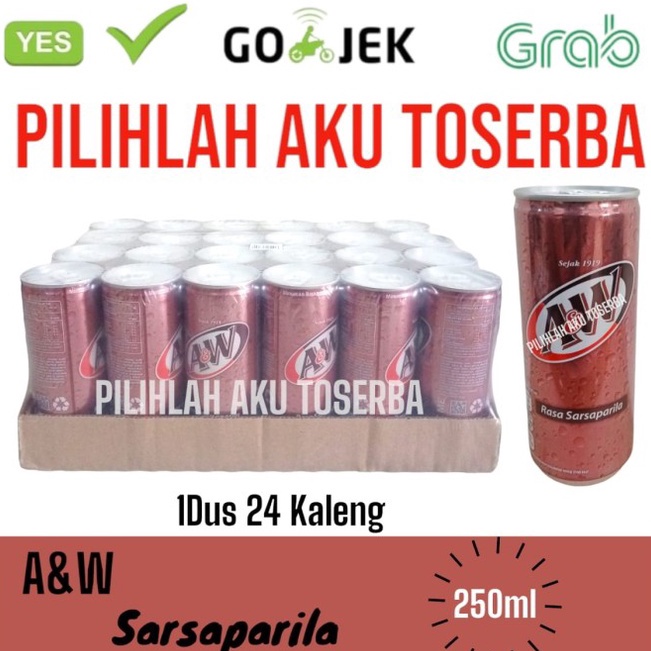 

Check Here AW Sarsaparila Root Beer KALENG CAN 25 ml HARGA 1 DUS