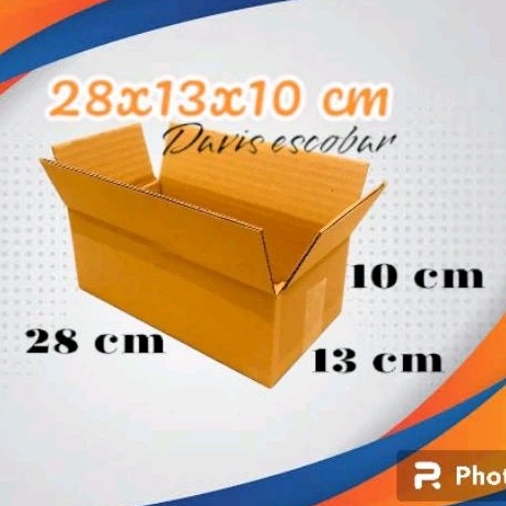 

Kardus box 28x13x10 cm dus minyak siap pakai luar polos