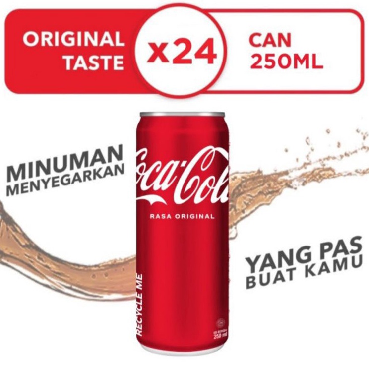 

Lagi murah COCA COLA 25ML X 24 CANS KALENG