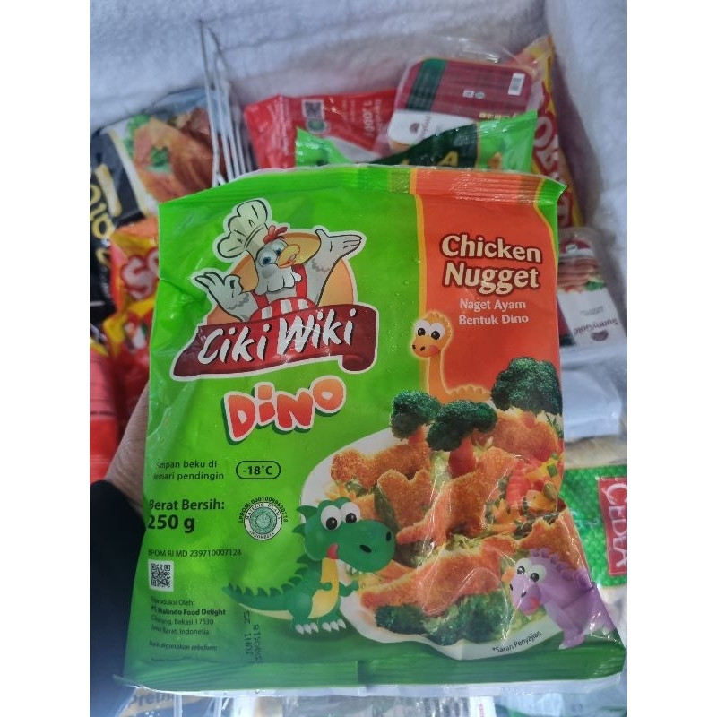 

Nugget Dino Ciki Wiki 250gr