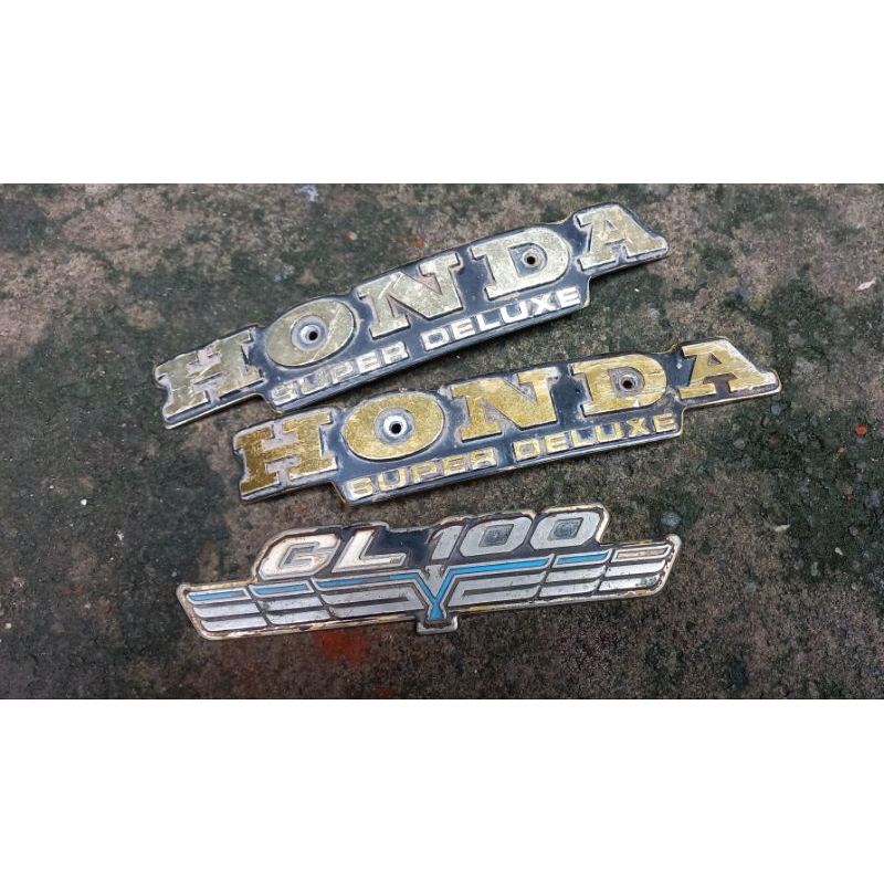 emblem tangki GL 100 ori