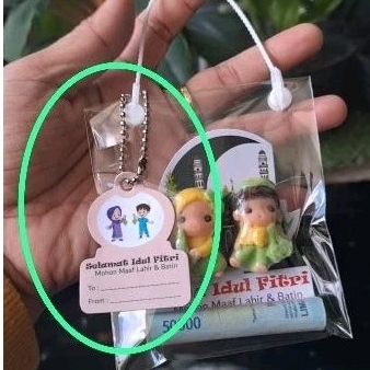 

RN 60pcs Hangtag Lebaran / Idul Fitri Free Rantai