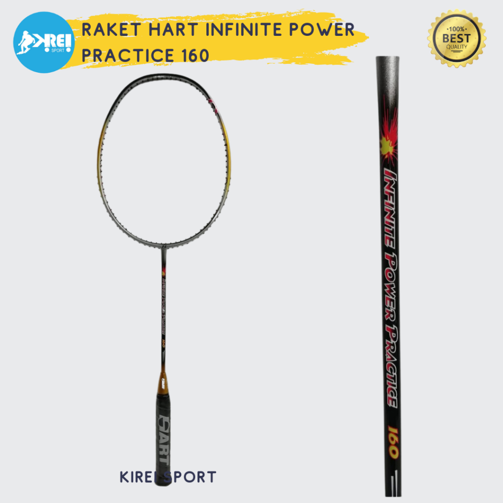 Raket Badminton/Raket Bulutangkis Hart Infinite Power Practice 160