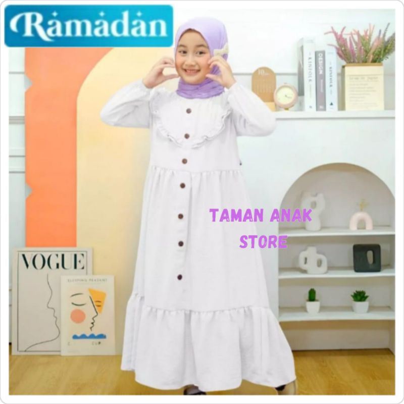 [PREMIUM] GAMIS ANAK BUSANA MUSLIM ANAK PEREMPUAN UNTUK USIA 1-12 TAHUN KAFTAN BRUKAT TUNIK ABAYA AN