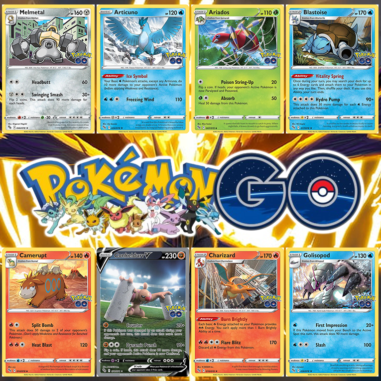 KARTU POKEMON TCG HOLOGRAM SPECIAL COLLABORATION POKEMON GO