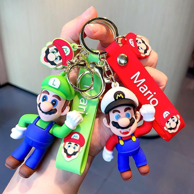 Gantungan Kunci Motif Super Mario / Keychain Mario / Mario / Mushroom
