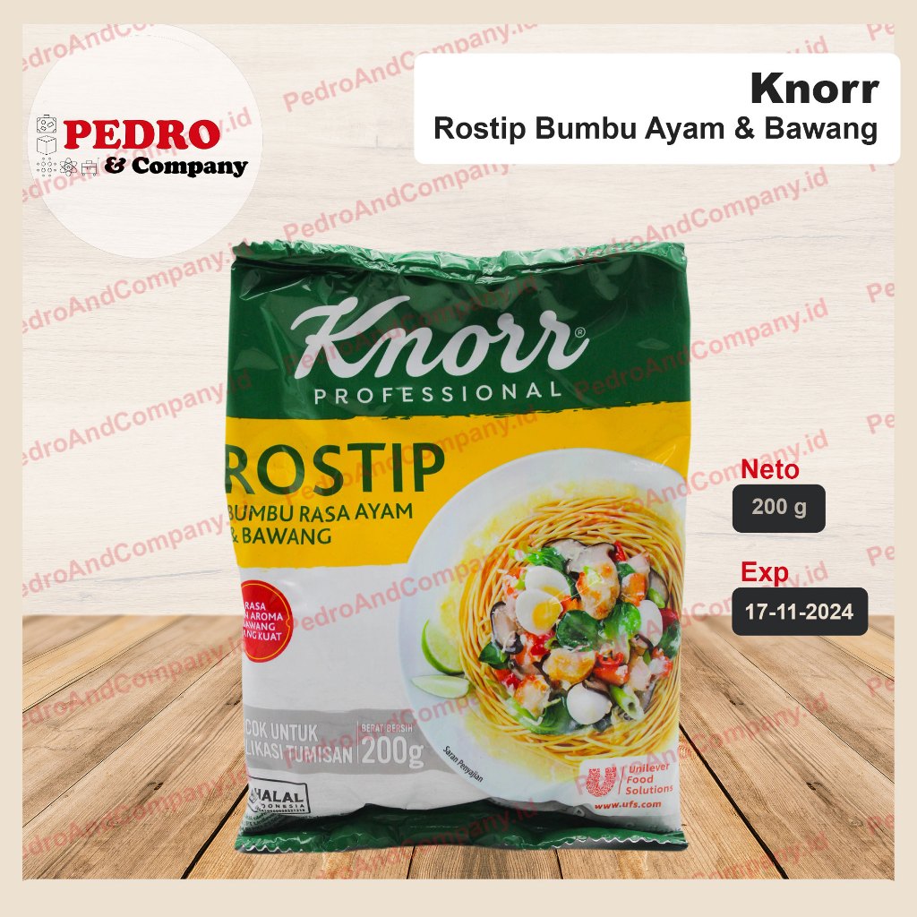 

Knorr rostip Bumbu Rasa ayam bawang chicken 200 gram kemasan refill