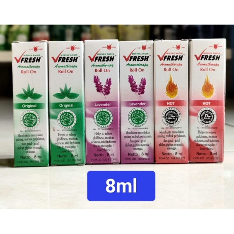 FRESH AROMATHERAPY MINYAK ANGIN ROLL ON