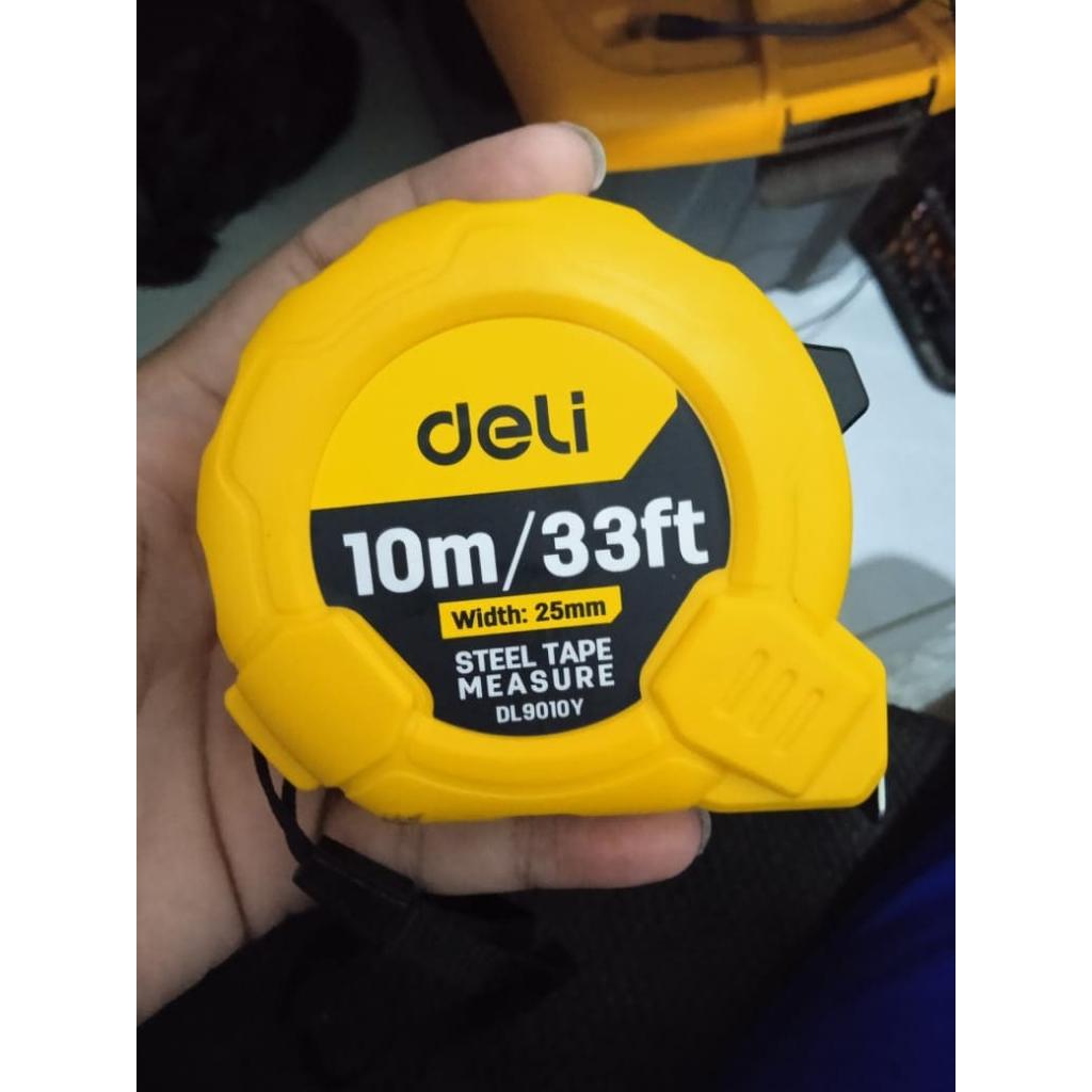 Deli Meteran Tukang 10 M / Measuring Tape 33ft - BEKAS