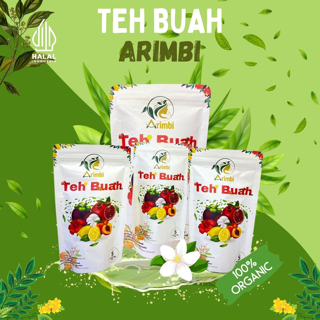 

TEH BUAH ARIMBI, TEH DAUN HIJAU, TEH RASA BUAH, TEH RASA BUNGA, TEH HERBAL, TEH SIAP SEDUH, TEH SEHAT, MINUMAN SEHAT, MINUMAN RENDAH GULA, TEH KANTONG, TEH 100% ORIGINAL, Minuman Kesehatan, Minuman Kecantikan