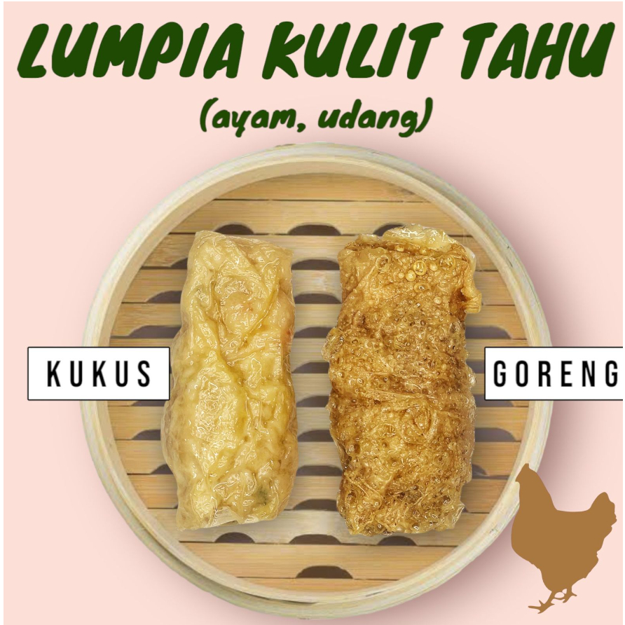 

Dimsum / Lumpia Kulit Tahu Frozen Premium isi 10 pcs